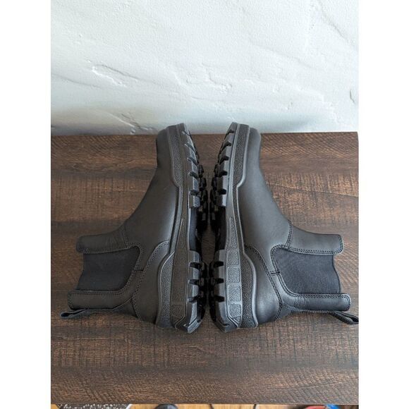 Ecco Women's Track 25 Chelsea Black Leather Boots - Size 40 - 9/9.5 - Picture 6 of 10